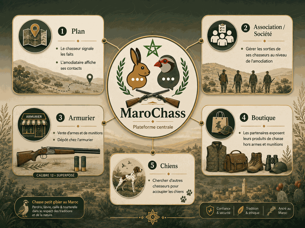 Présentation générale de la plateforme MaroChass